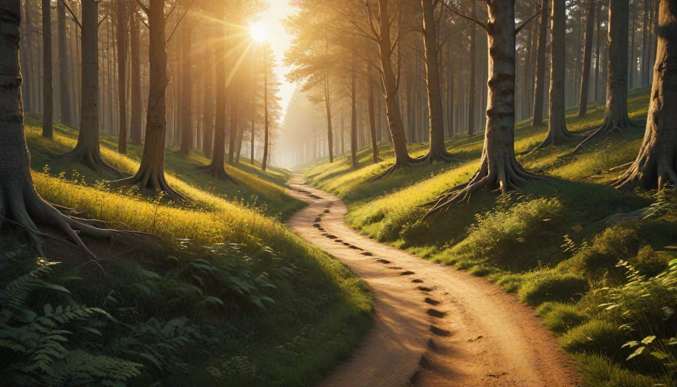 A journey, so bright and inviting...