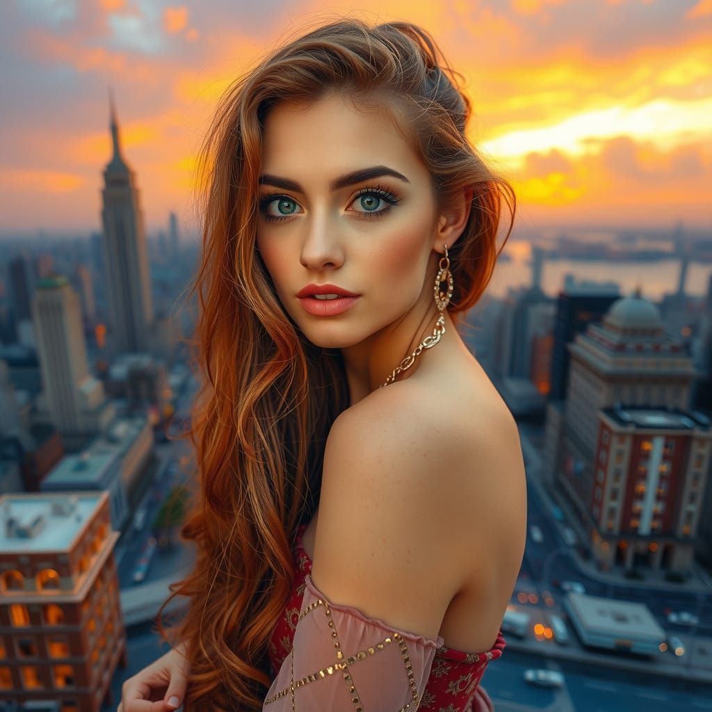 A Serene Female Portrait