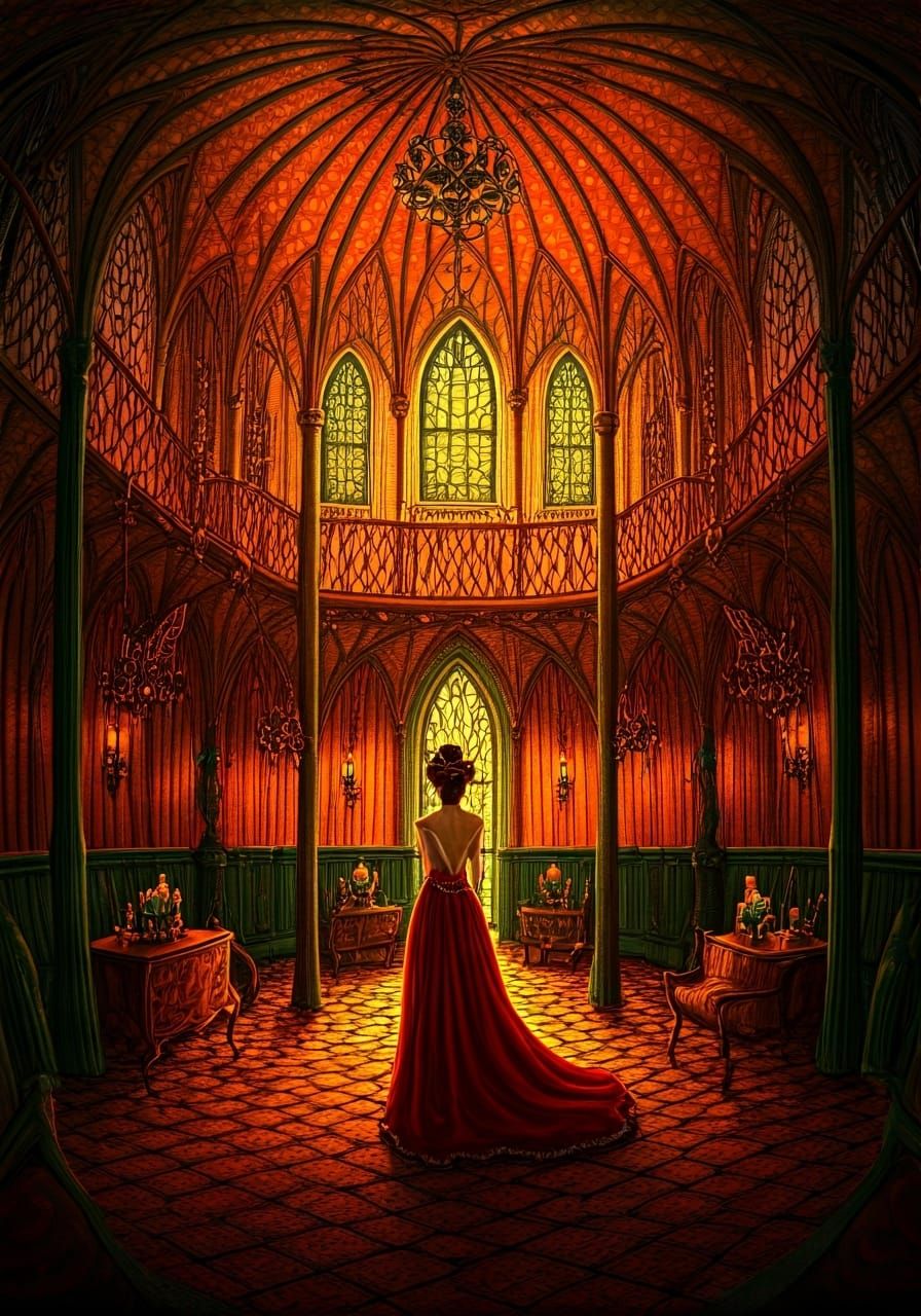 Surreal Butterfly Bordello in Bold Colors