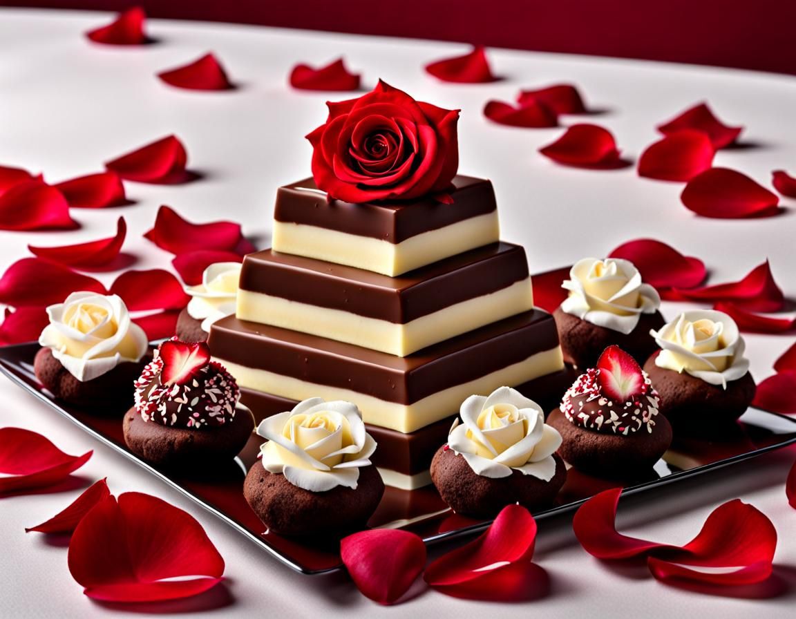 Chocolates and Roses Pyramid (Version 1)