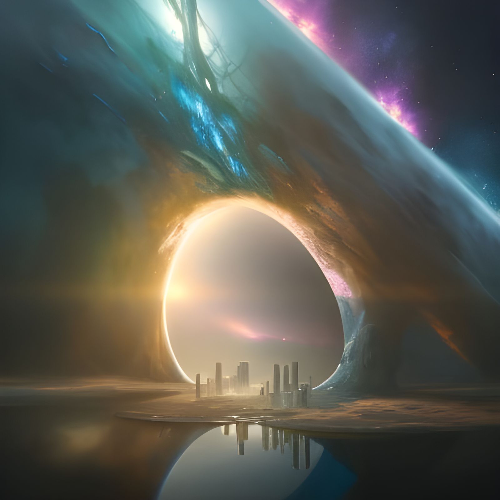 In the vastness of the cosmos