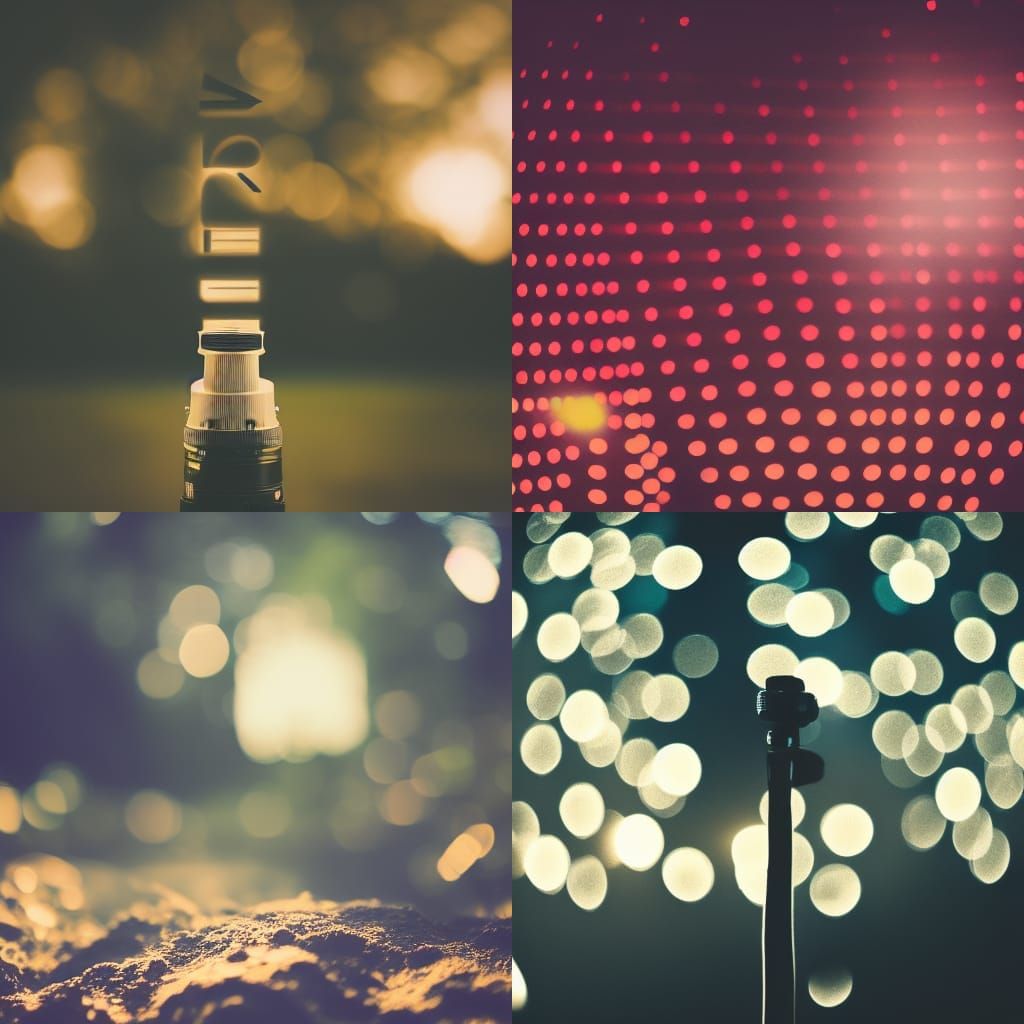 Professional Photo with Bokeh and Natural Lighting