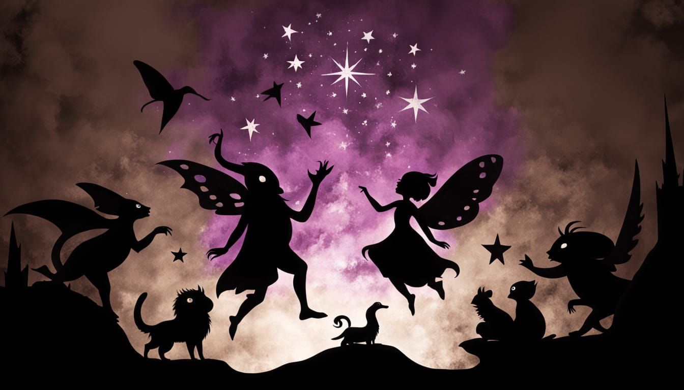 Enchanted Creatures Dance in Ethereal Light