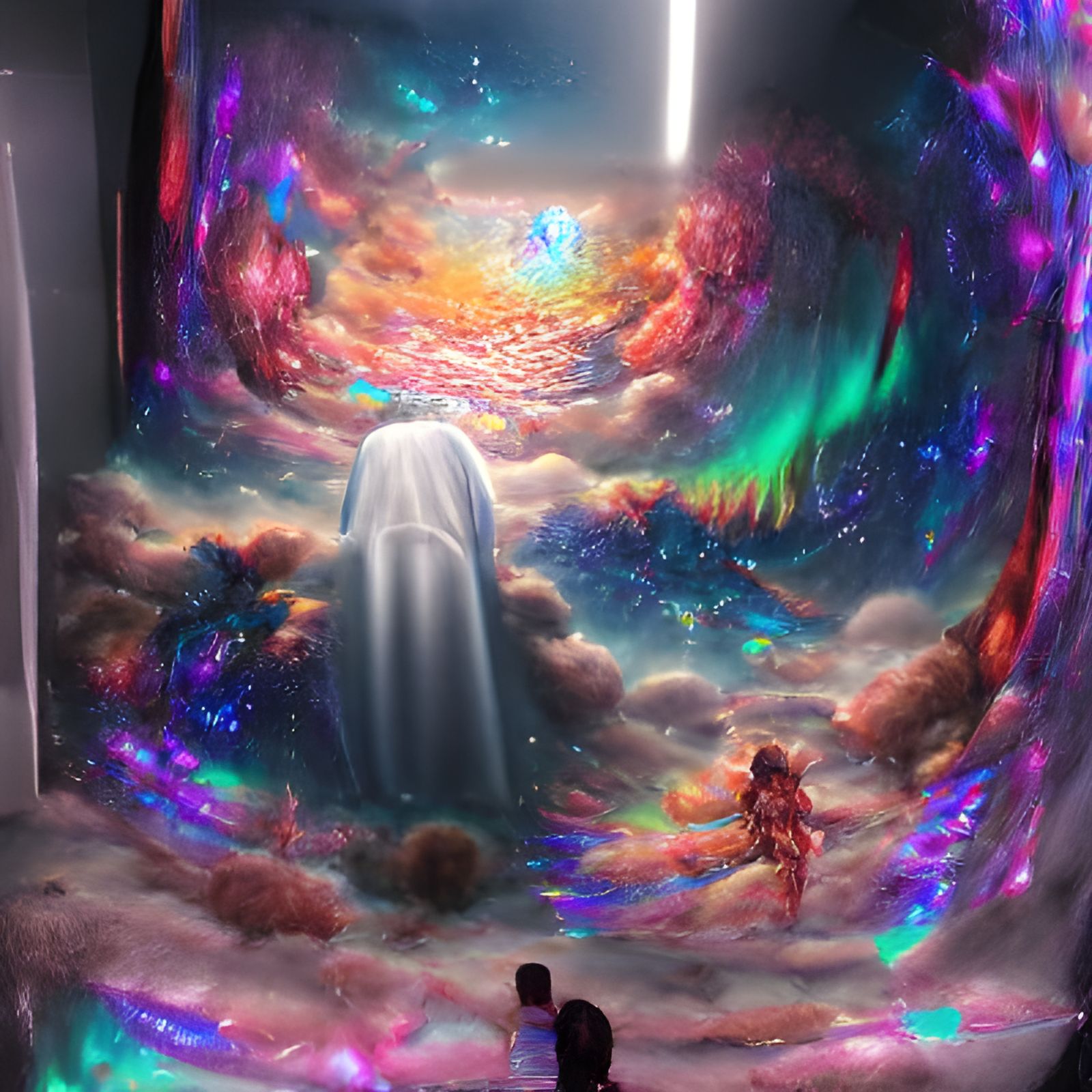 Holographic Portal to Heaven, Astral Illustration