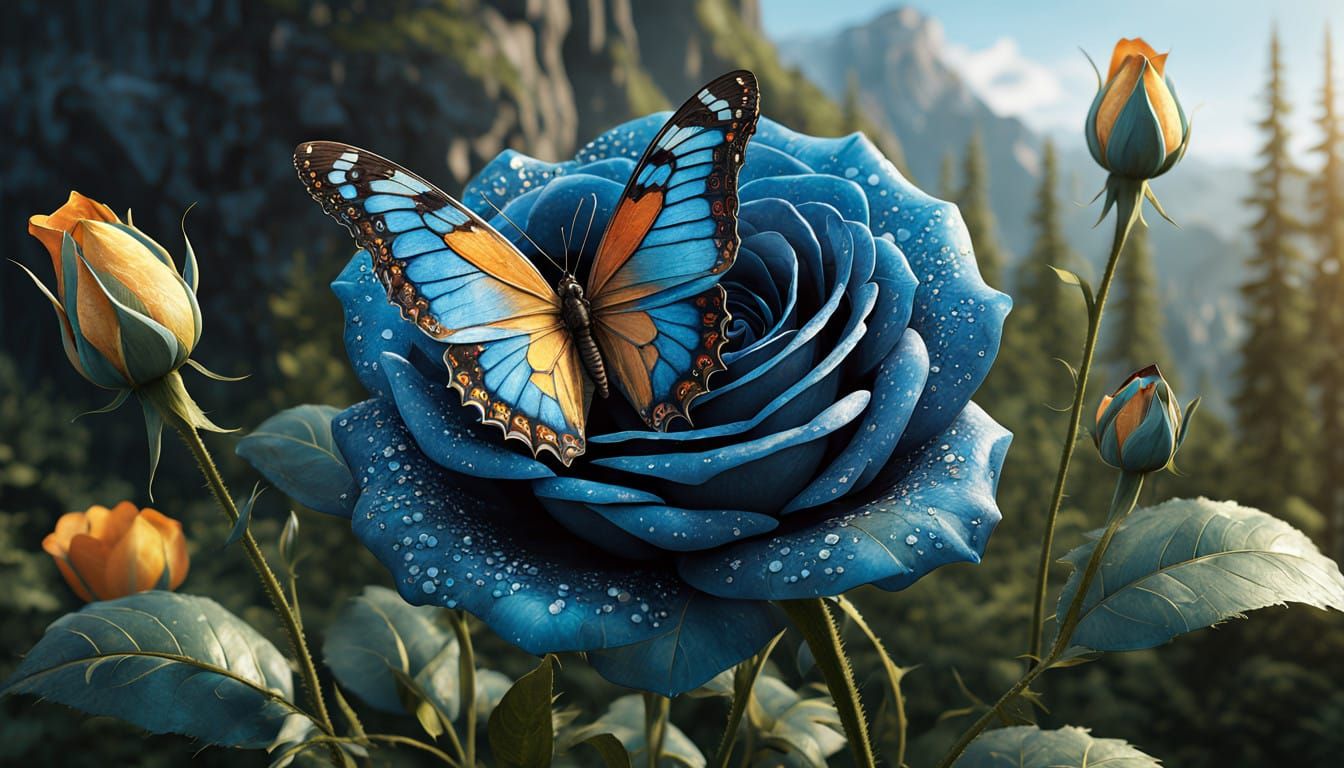 Ethereal Floral Masterpiece in Golden Light