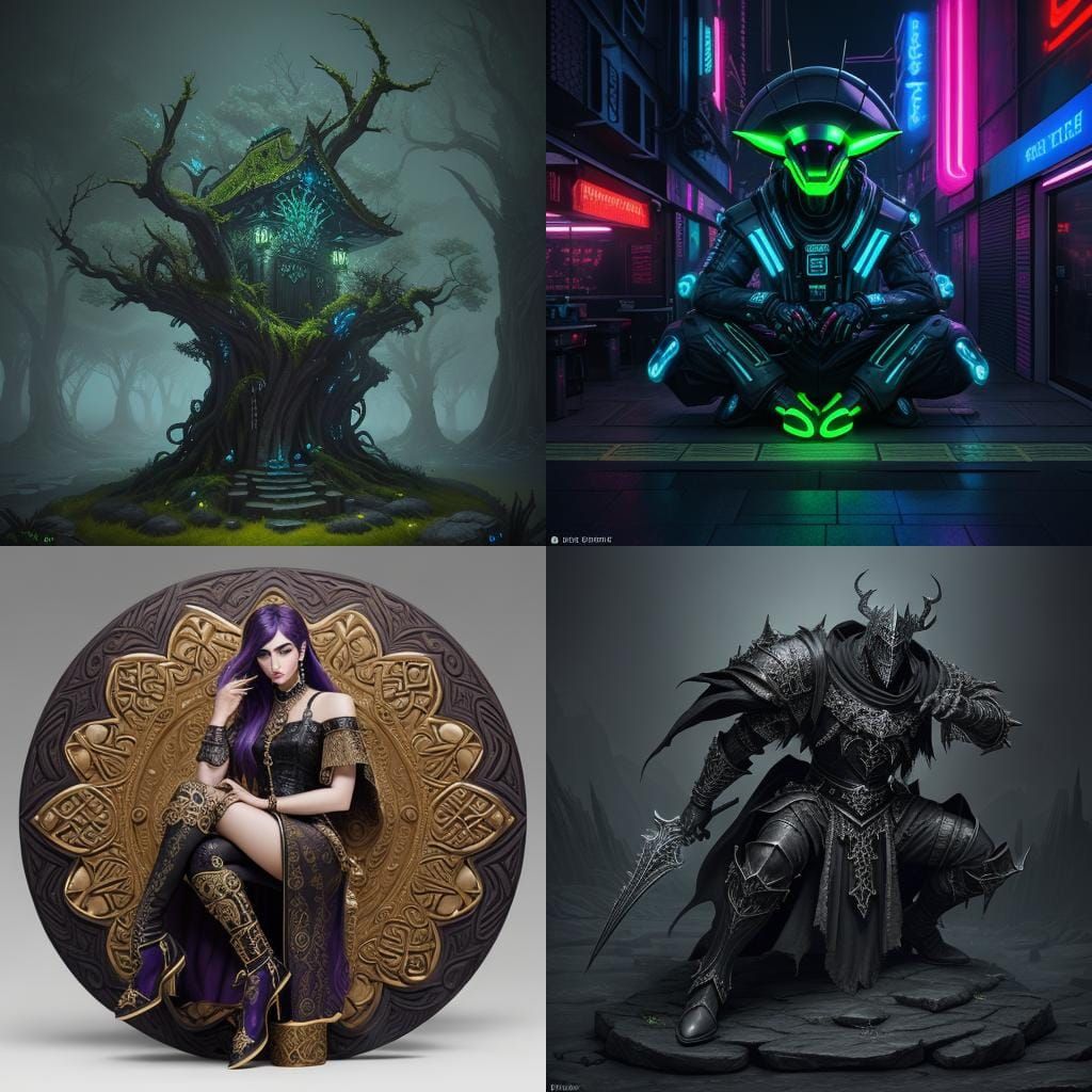 Realm of Legends: A Visual Odyssey Through Fantasy and Futur...