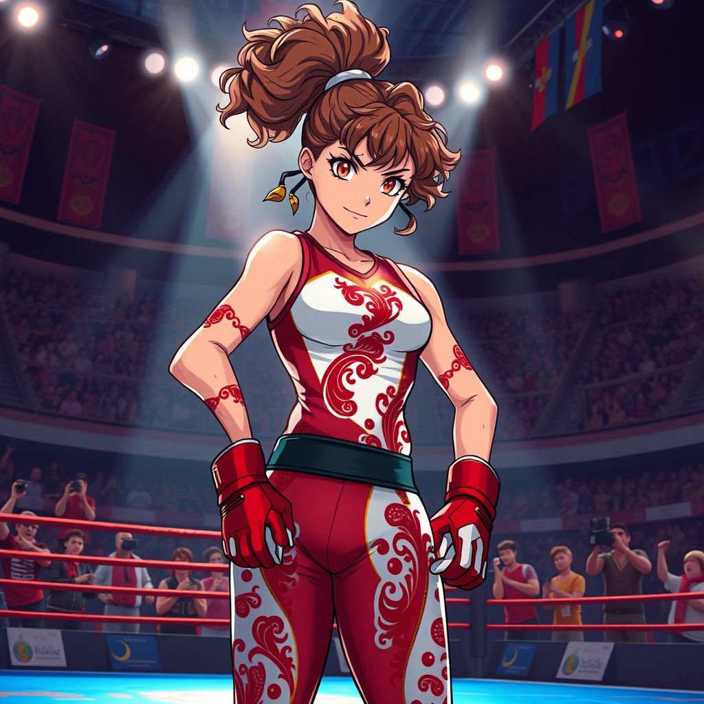 Anime Fighter in Malta Tournament, Studio Trigger Style