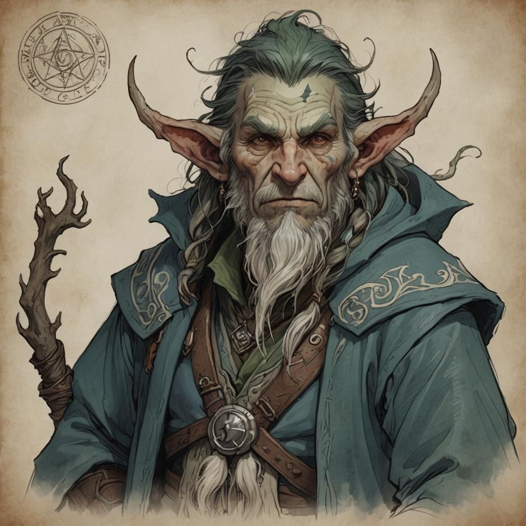 A Firbolg sorcerer