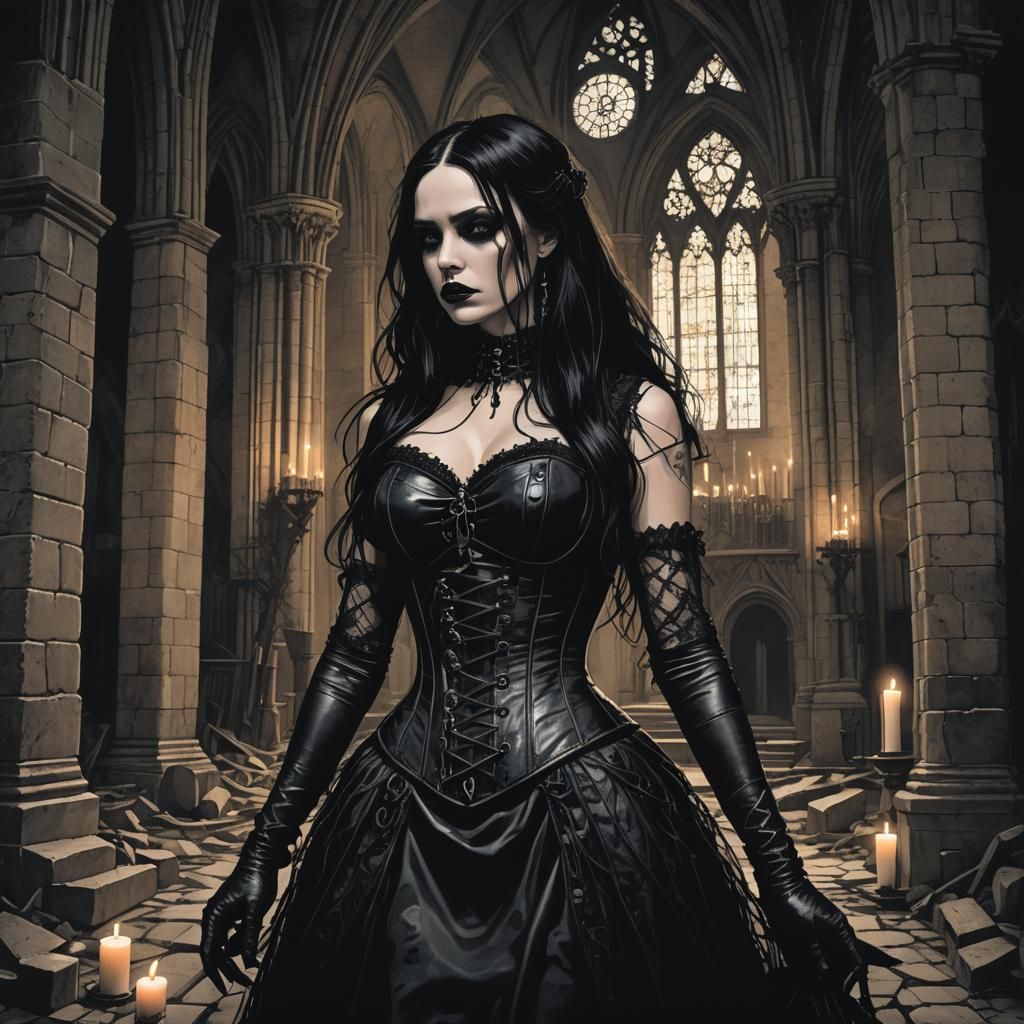 A Goth girl or Domeness ?