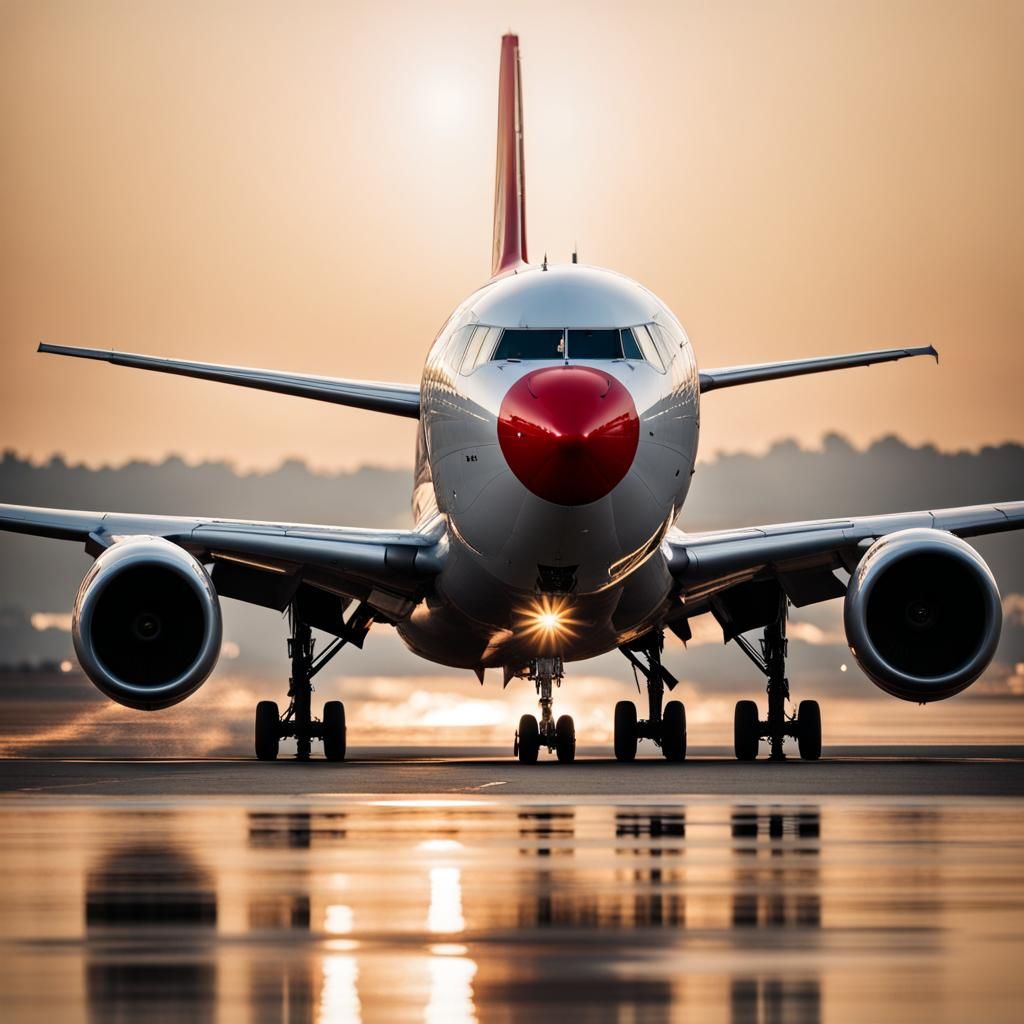 Airplane in Flight: Professional Photography