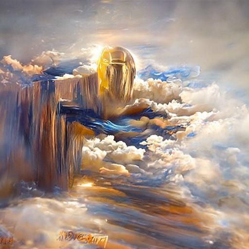 God: Matte Painting Inspired by Artstation Trends