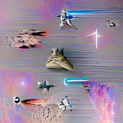 Epic Star Wars Scene in Digital Art