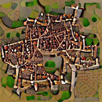 Overhead View of a Quaint Medieval Town
