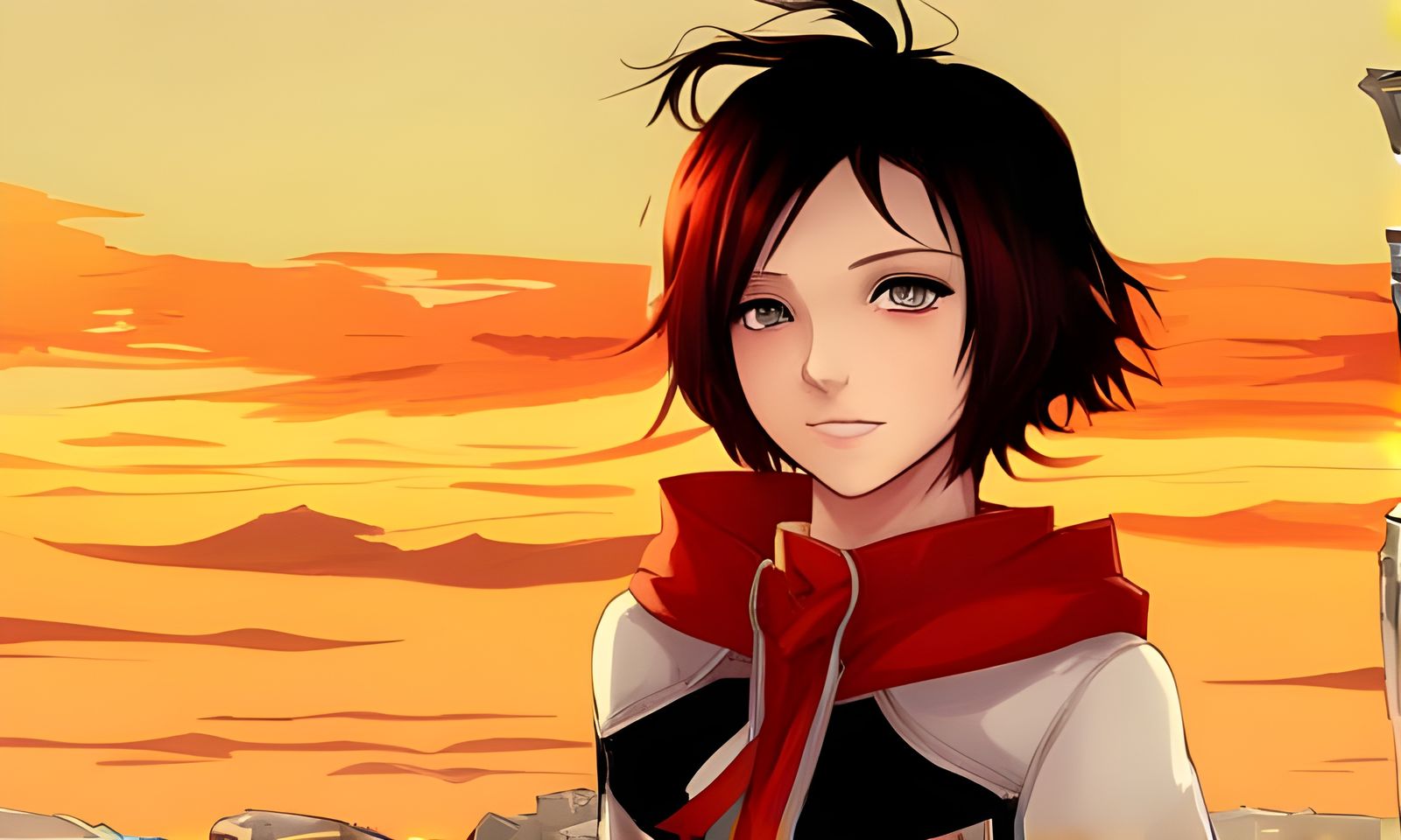 Ruby Rose from RWBY SDXL
