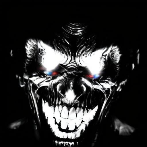 Dark Fantasy Demon King Urizen in Gritty Atmosphere