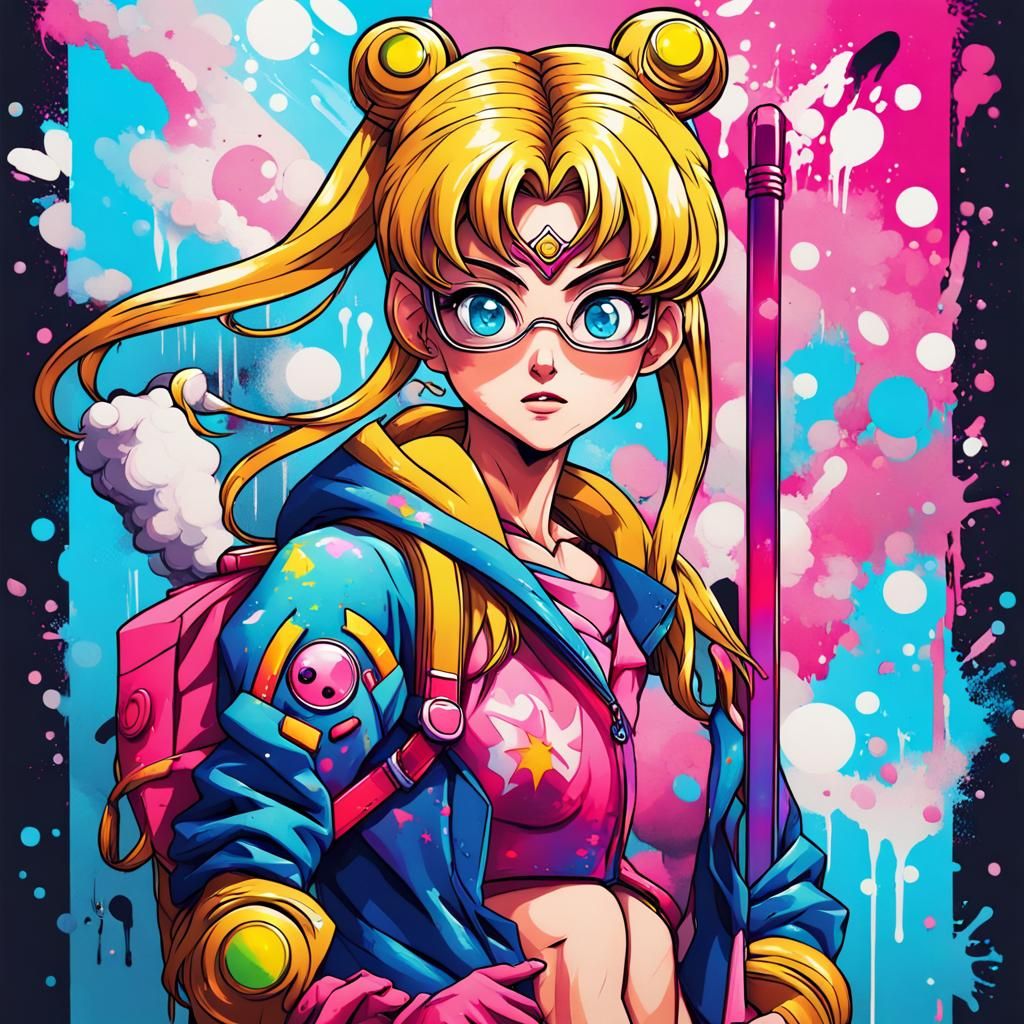 Geek Mom's Colorful Graffiti Art Lifestyle