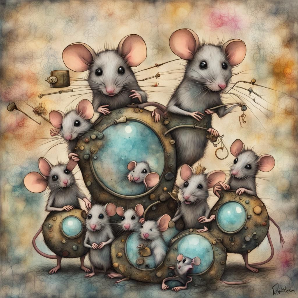 “One is the Springmouse who turns on the showers. Then comes the Summer who paints in the flowers. The Fallmouse is next...