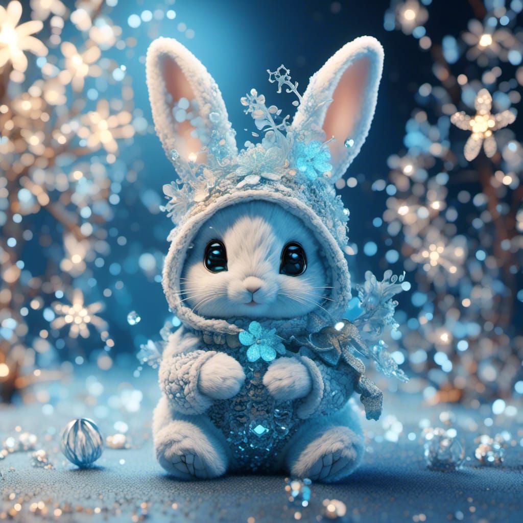 Baby Blue Bunny