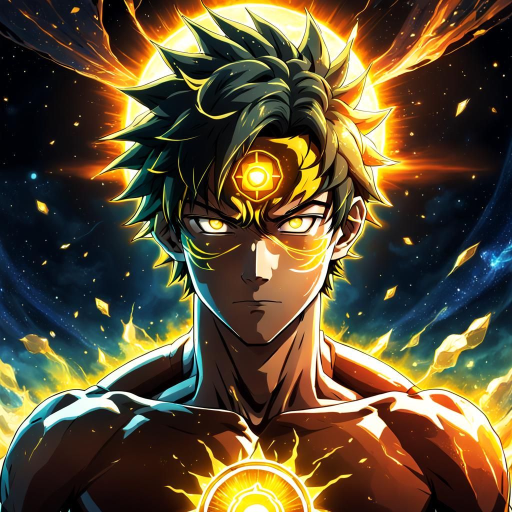 Activating Solar Plexus Chakra in Anime Style