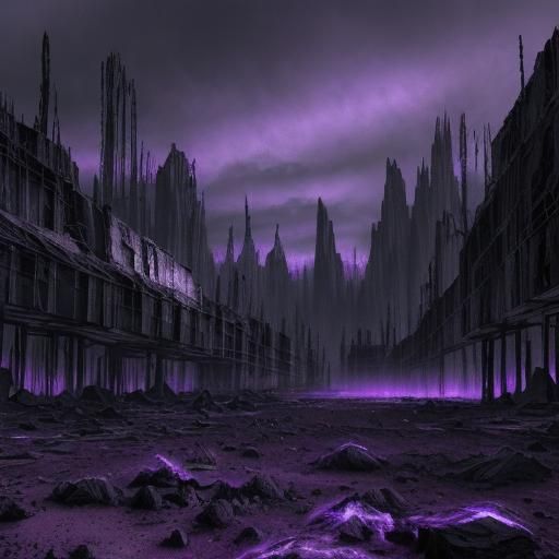 Radioactive Mutant with Crystalline Growths in Wasteland