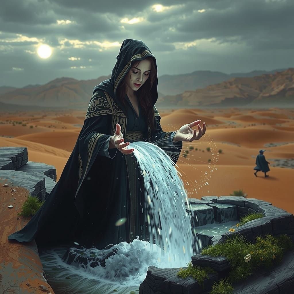 Conjuring A Waterfall