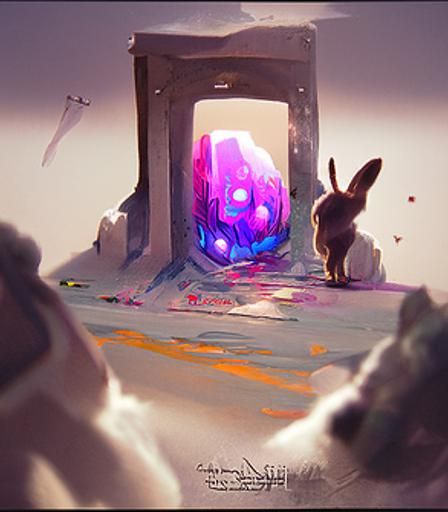 Legendary Portal to the Bunny World on Artstation