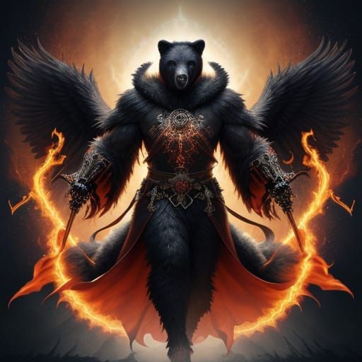 Wrath Seraph: Divine Bear of Fury and Judgment