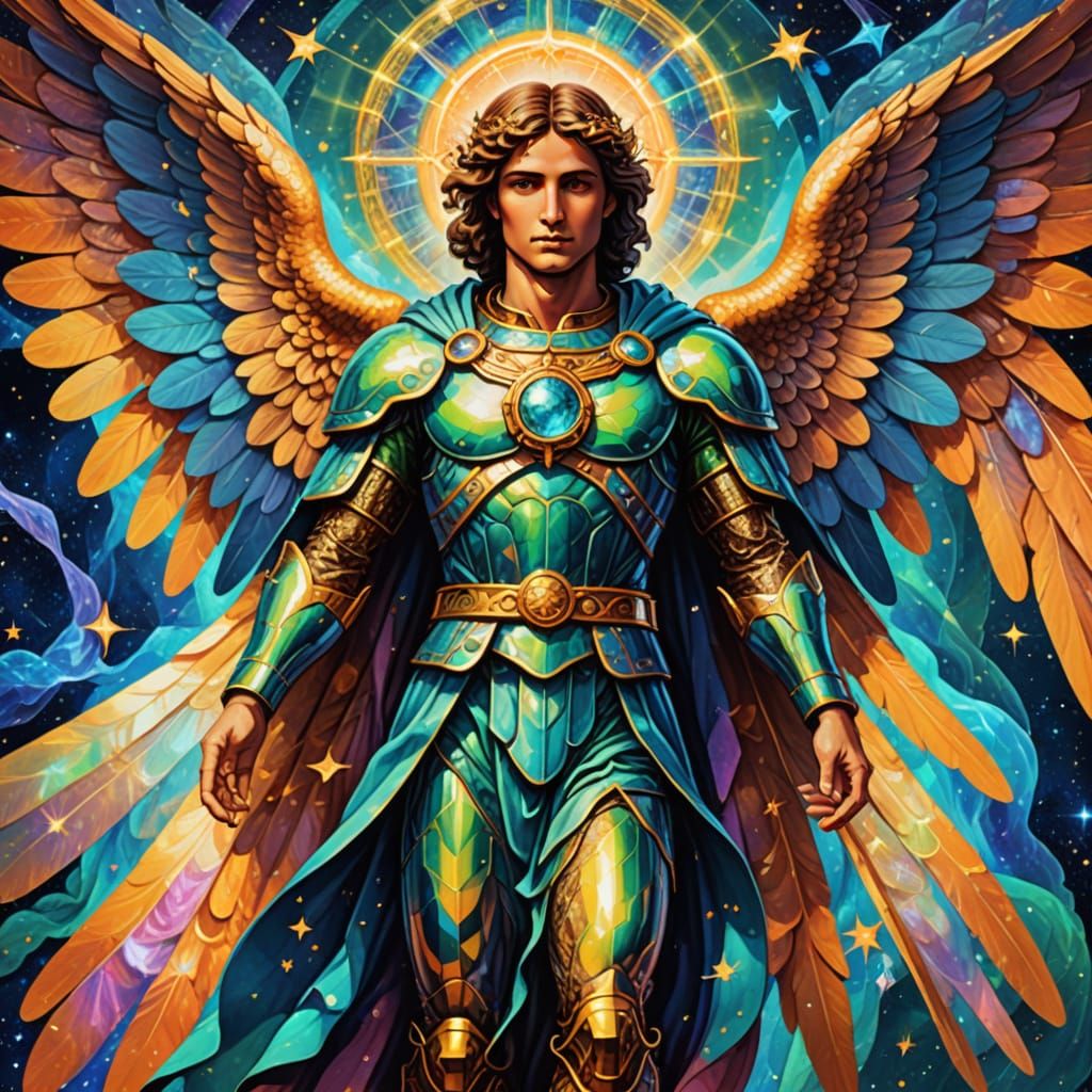 Archangel Raphael in Cosmic Holographic Light