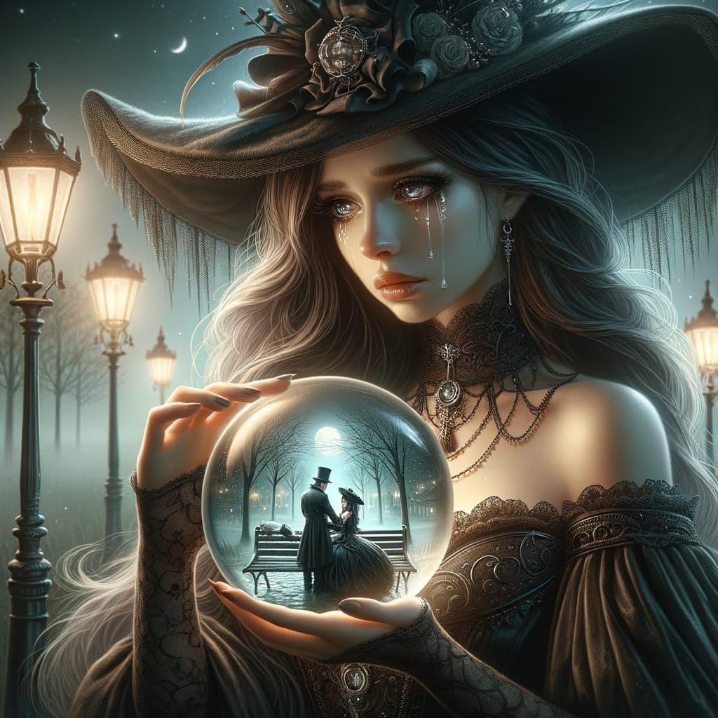 Spellbound Victorian Romance in a Witch's Orb