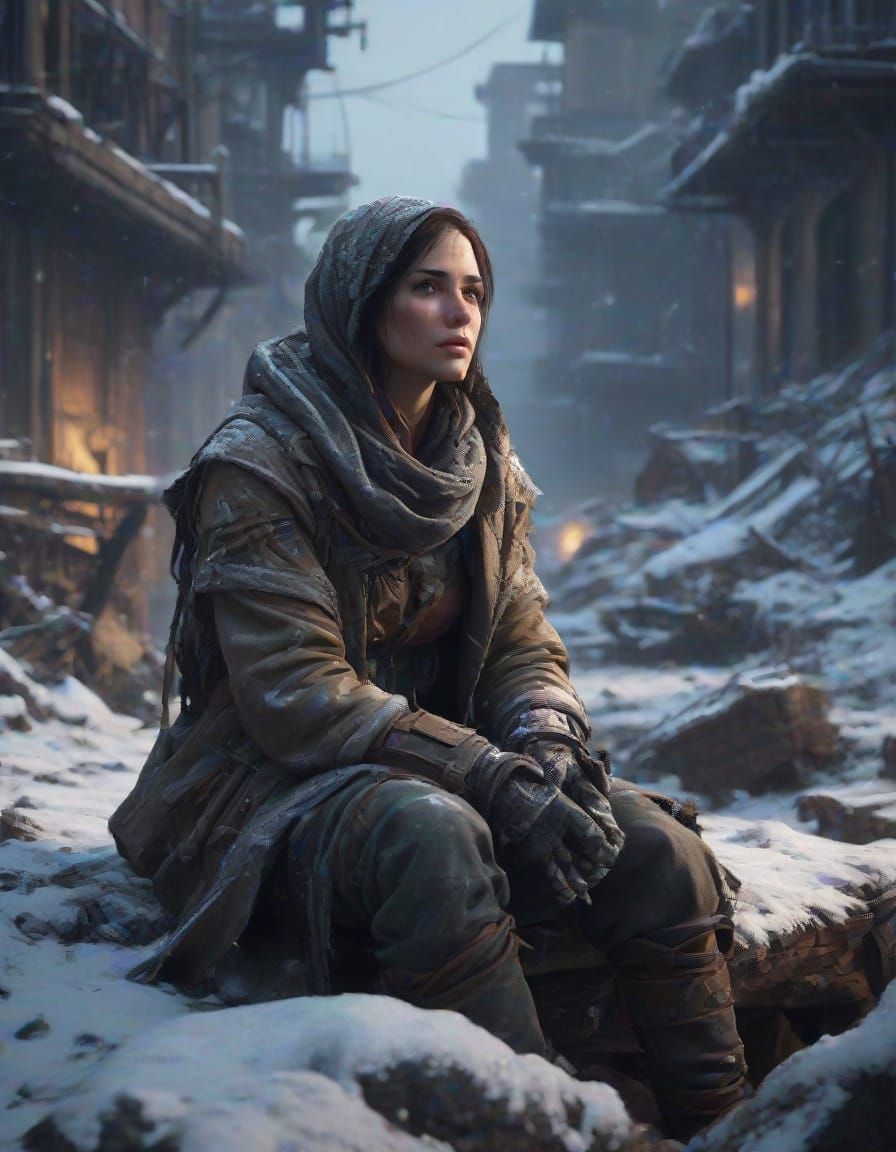 Dystopian Beauty in Ruin