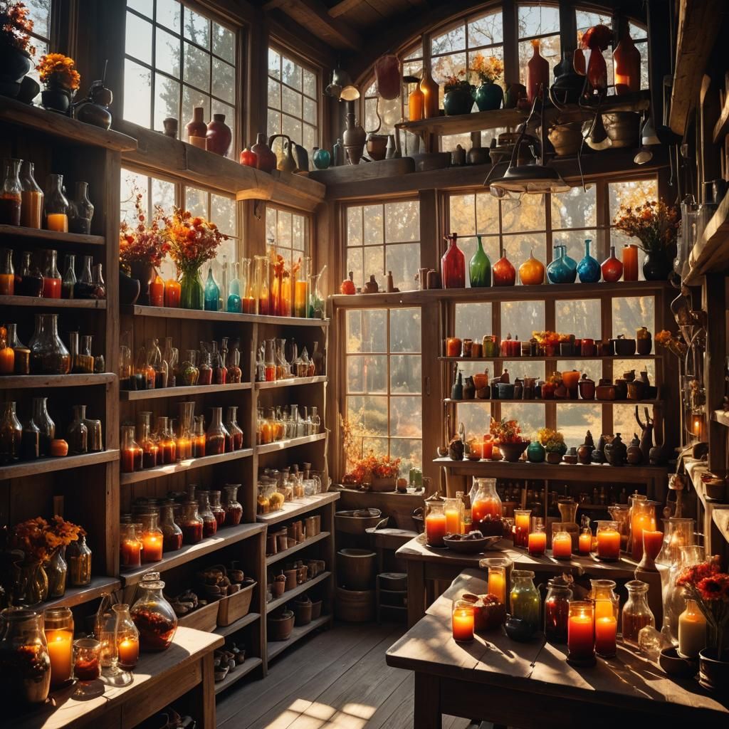 Village Glassblower Shoppe Interior 2