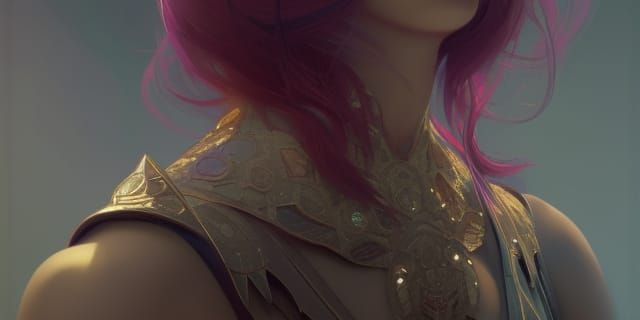Vi from Arcane: Hyperdetailed Digital Portrait