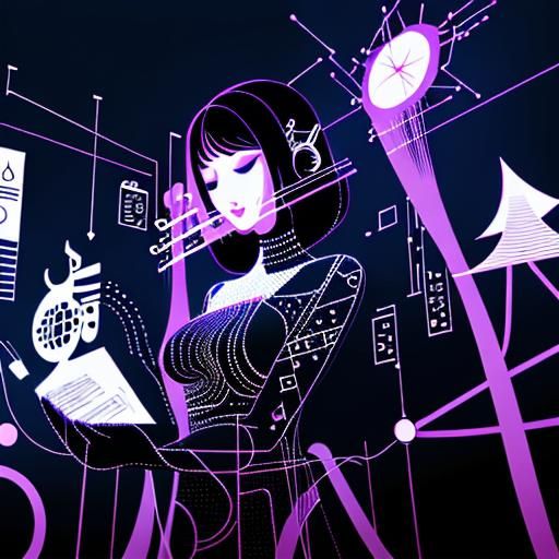 Abstract Graphic Music Notation in Kandinsky Style