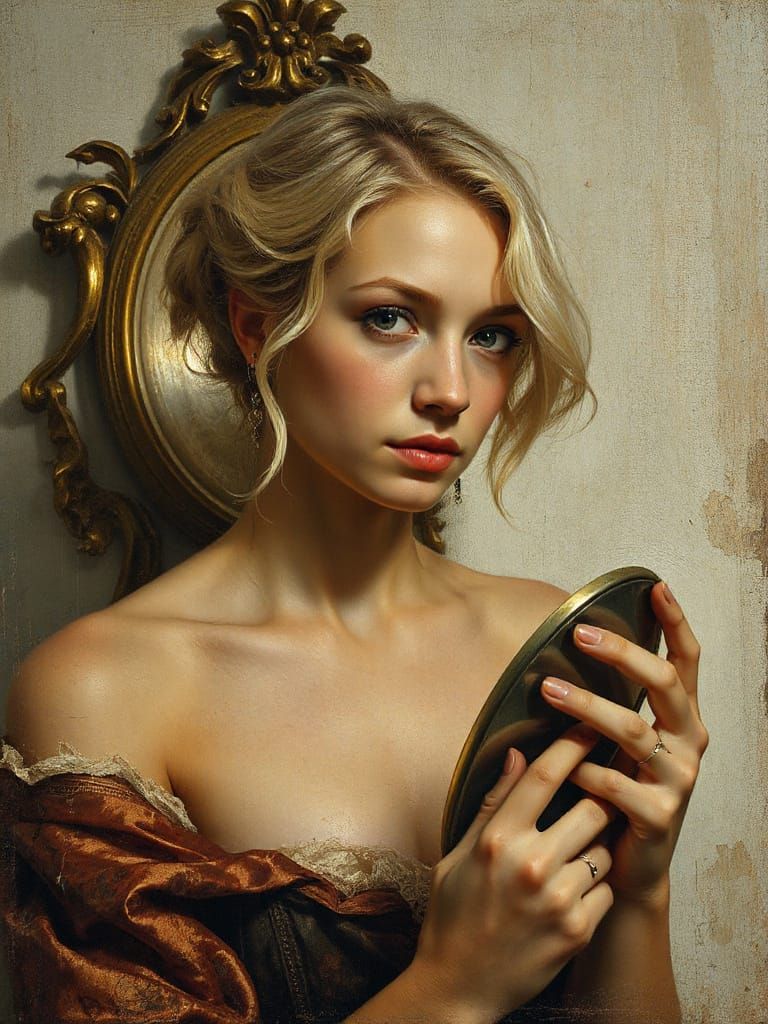 Renaissance style imitation : Mirror, mirror v6