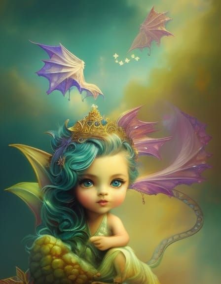 Chibi Dragon Baby