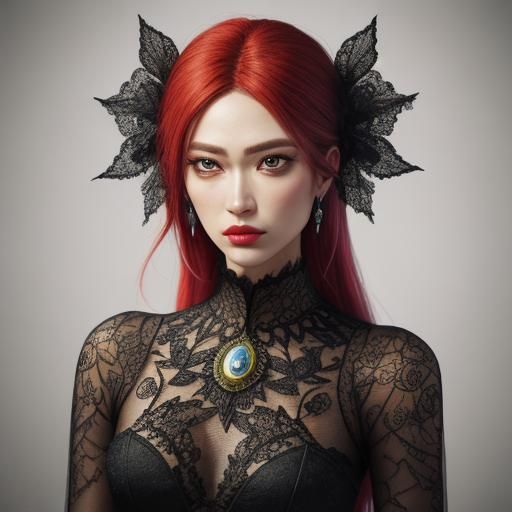 Dynamic Figures Drawn Together: Hyperrealistic Detail