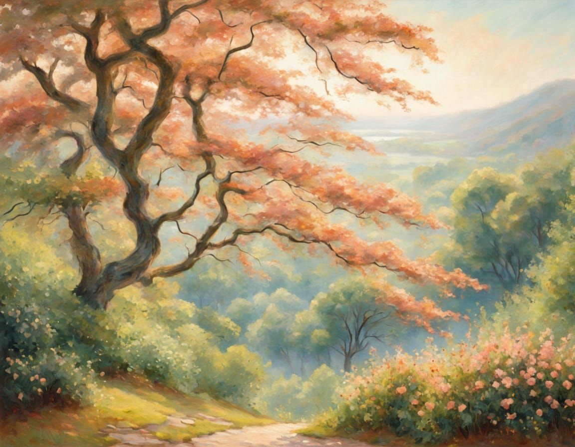 Serene Japanese Maple in Morning Light