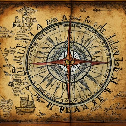 Magical Witch's Map to Secret Places of Power