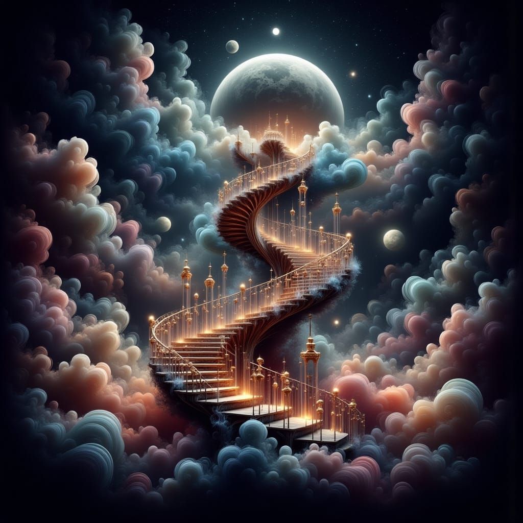 Ethereal Library Ascends to Cosmic Book Galaxy