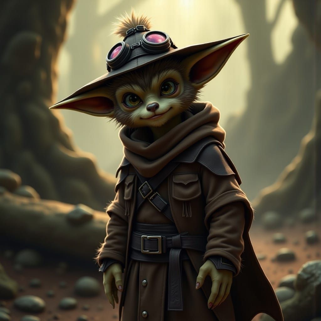 Ickwonaught Adventurer in Misty Forest