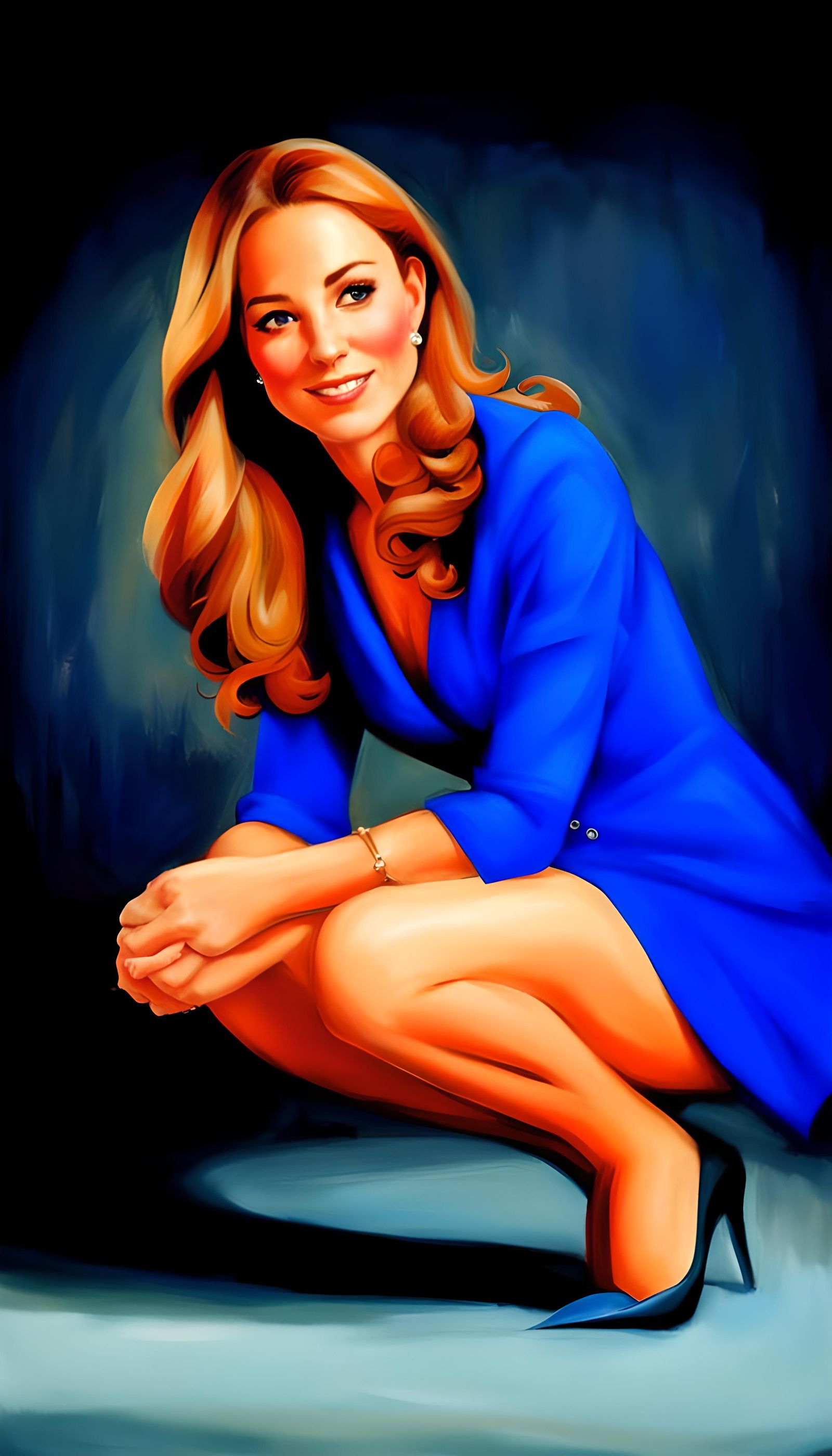 AI Portrait of Princess Catherine