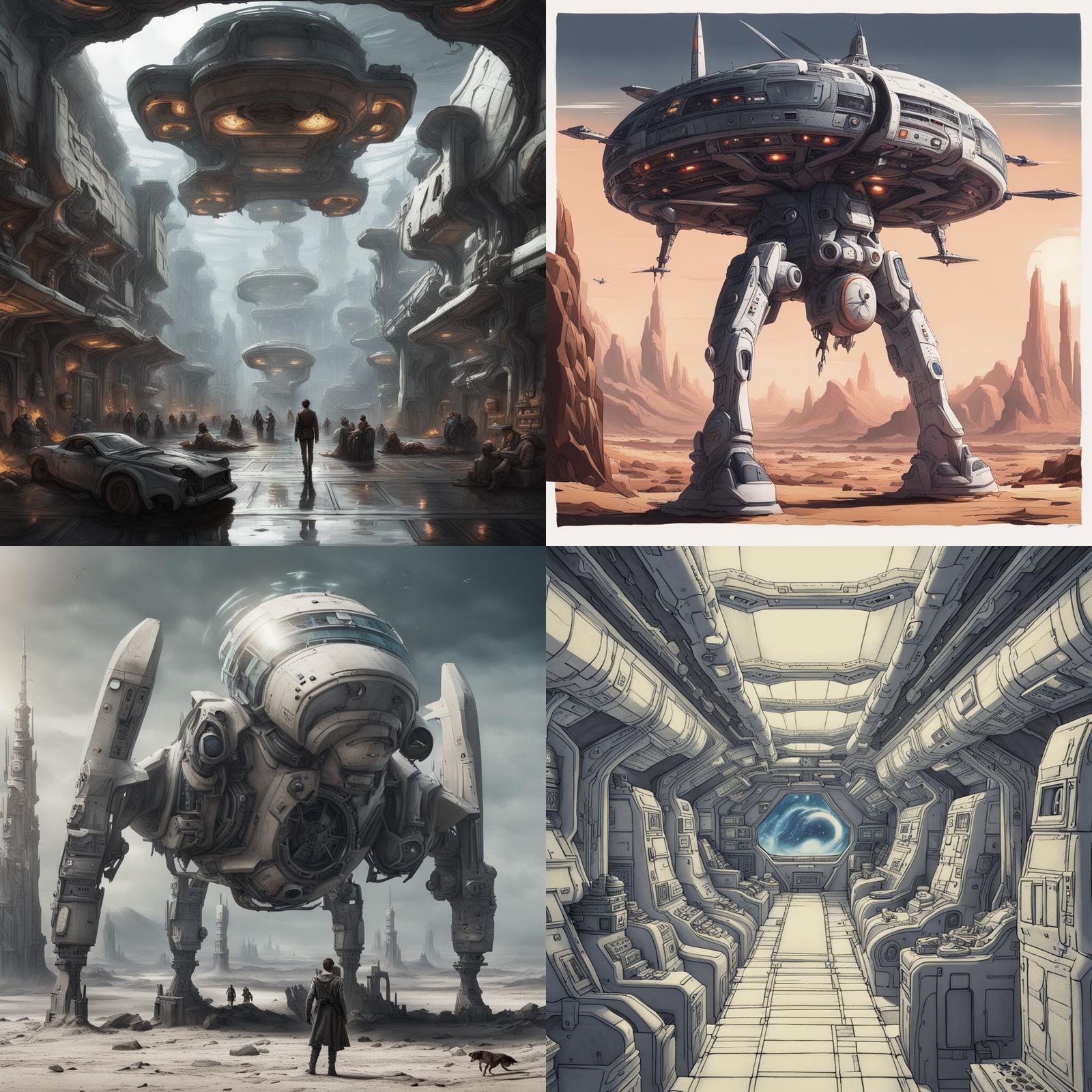 Science Fiction Inspired AI Image