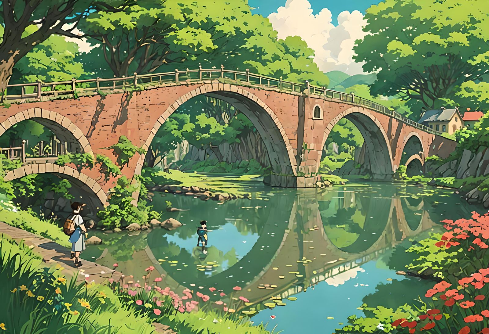 Studio Ghibli Anime Key Visual