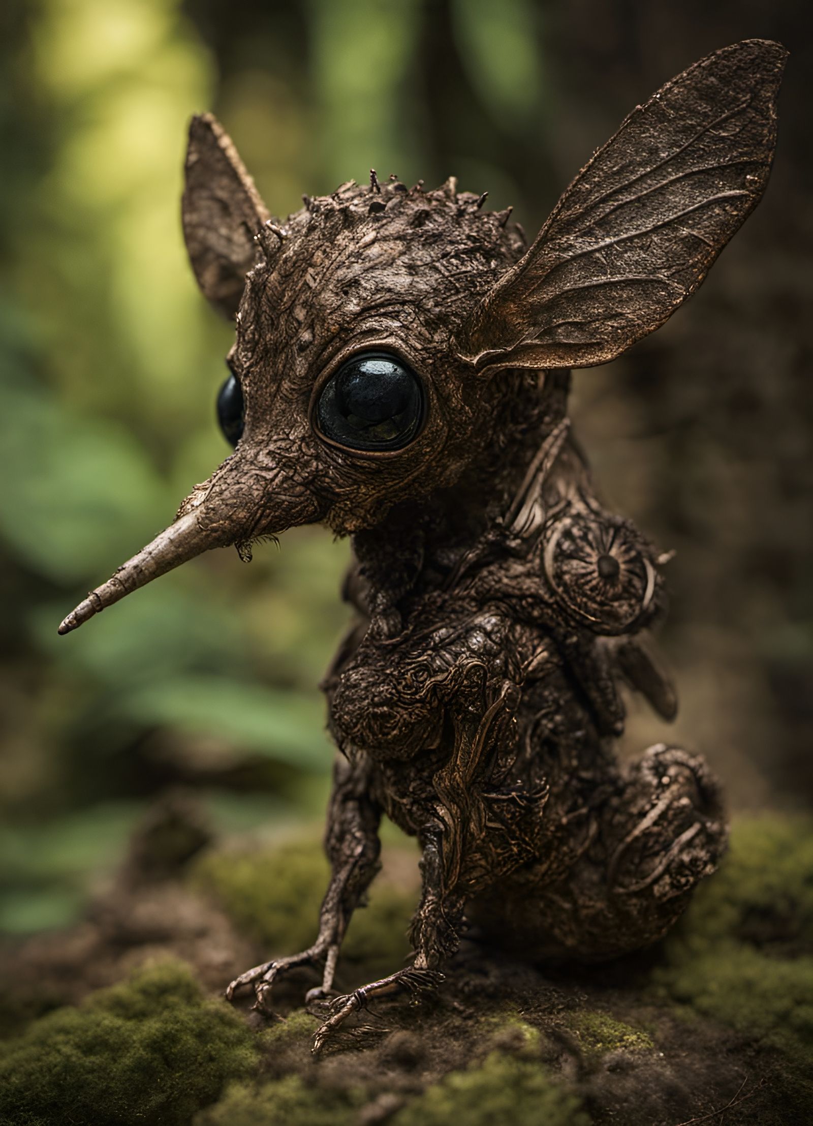 Bugfolk Hybrid with Rose Gold Aura