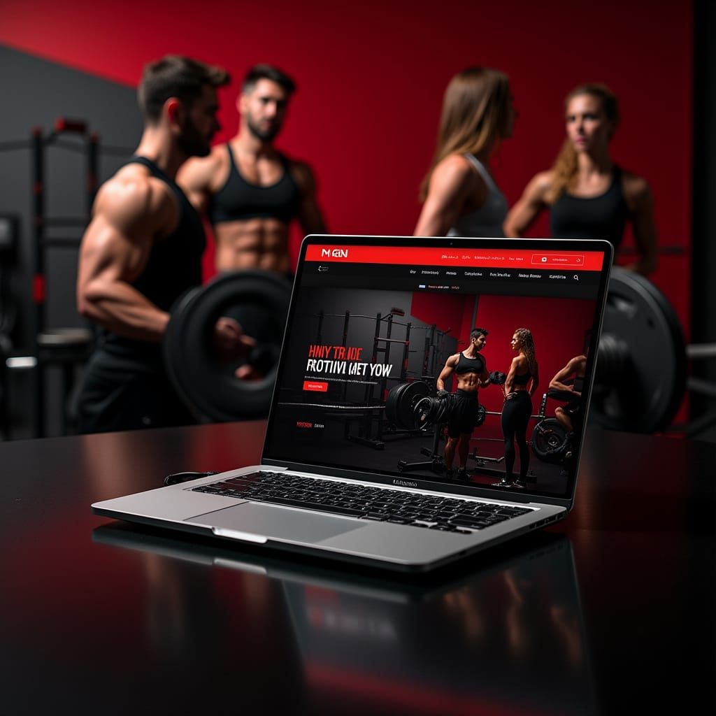 Fitness Motivation in High-End Style