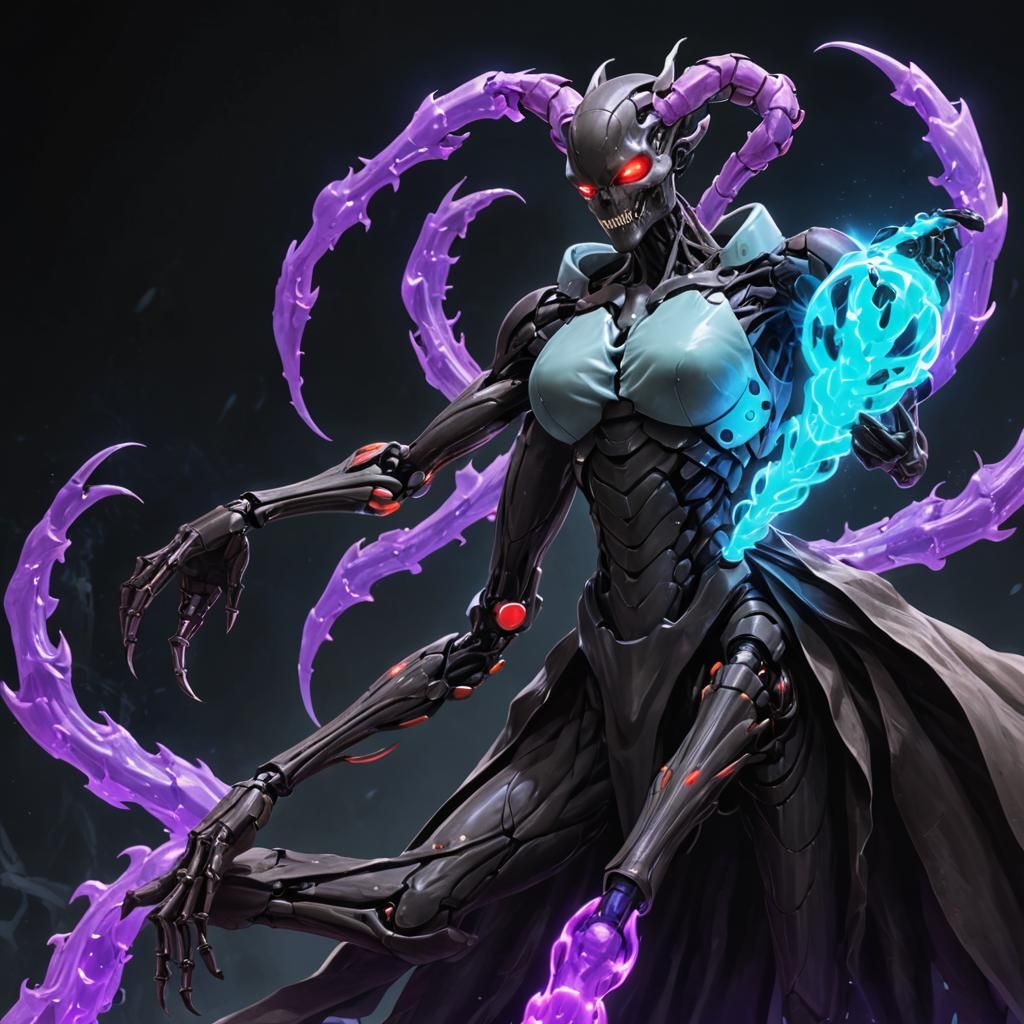 Spider Mammoth Hybrid with Four Limbs