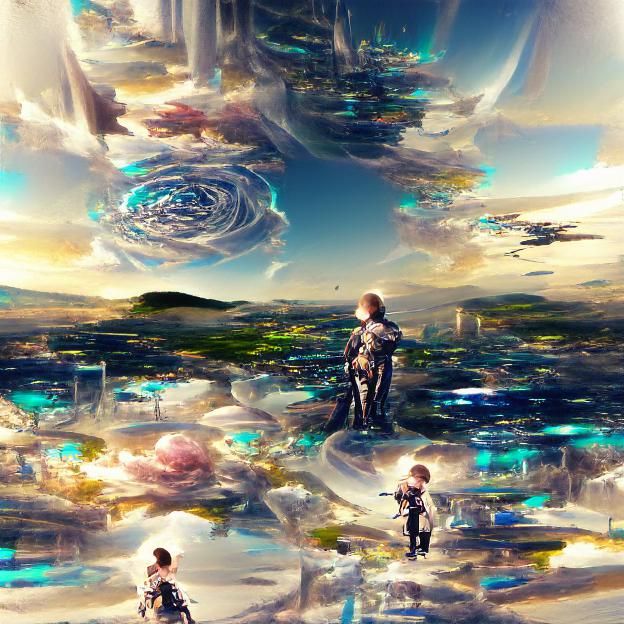 AI Generated Image from Empty Prompt