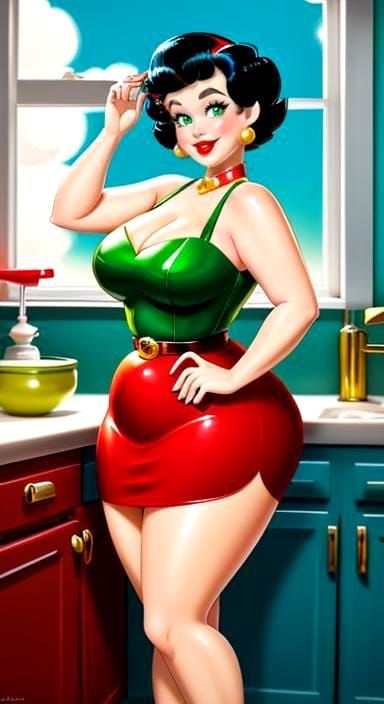 Betty Rubble, Hot 50s Housewife