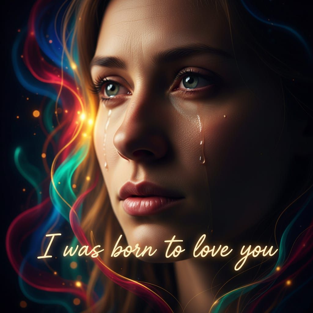 Born To Love You Hyperrealistic Portrait