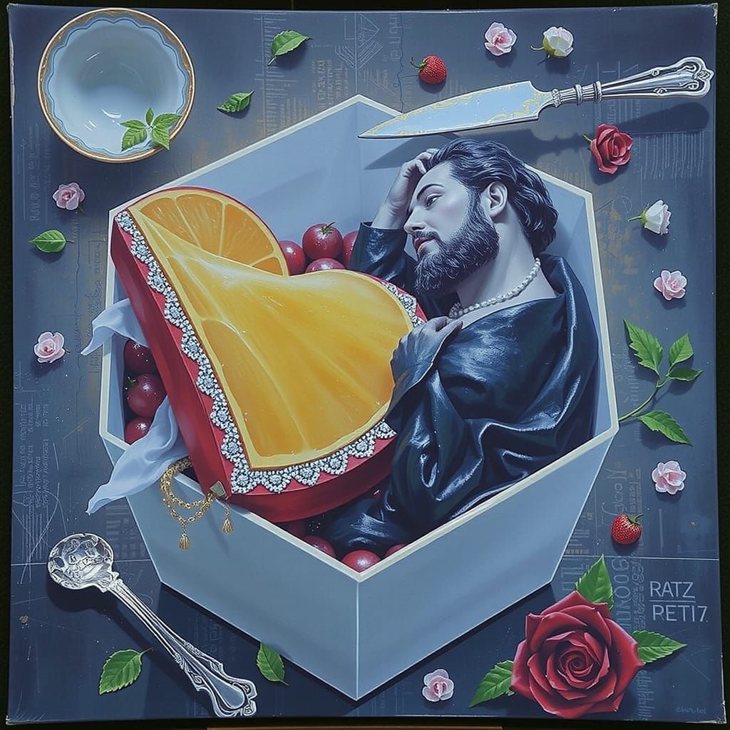 Hyperrealistic Romanticism: Bizarre Baroque Photogenic Photo...